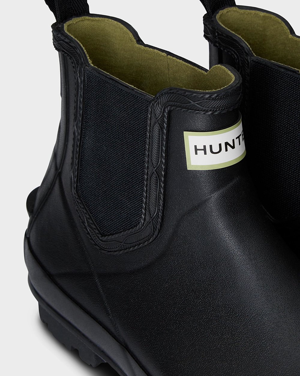 Hunter Mujer Norris - Botas Chelsea Negras - 214-RBUISA